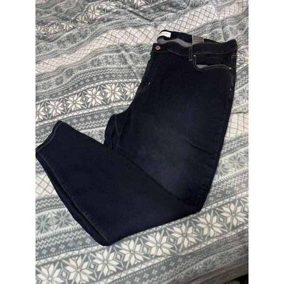 levis mid rise skinny 24M 37wx30L Dark Wash Women’s Denim Jeans GUC Classic Styl - Picture 1 of 8